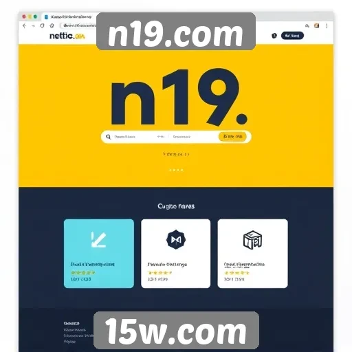 Explorando a interface de usuário do n19.com